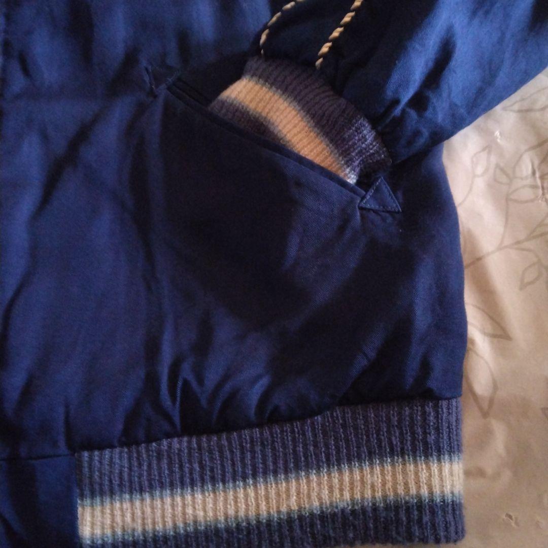 テーラー東洋　港商　スカジャン　インディゴブルー　両A面　M