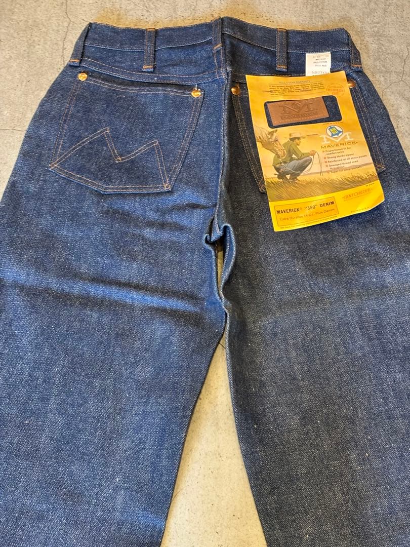 デッドストック 1970~80‘s MAVERICK350DENIM 44MWZ
