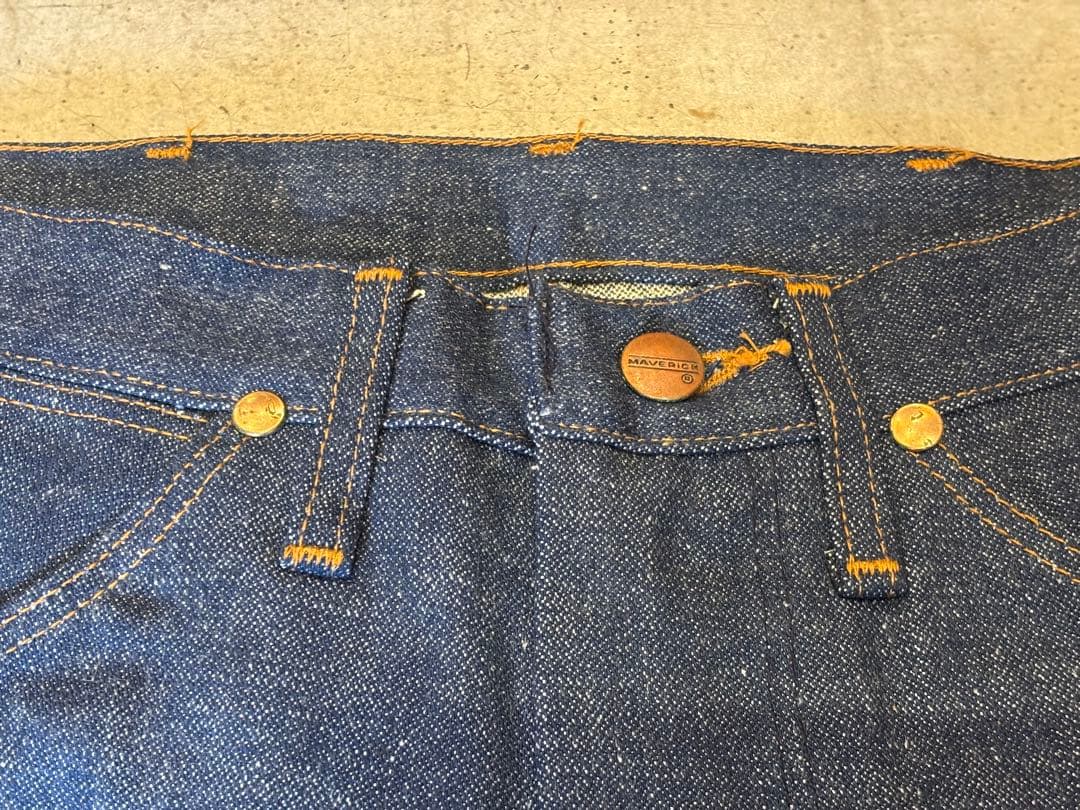 デッドストック 1970~80‘s MAVERICK350DENIM 44MWZ