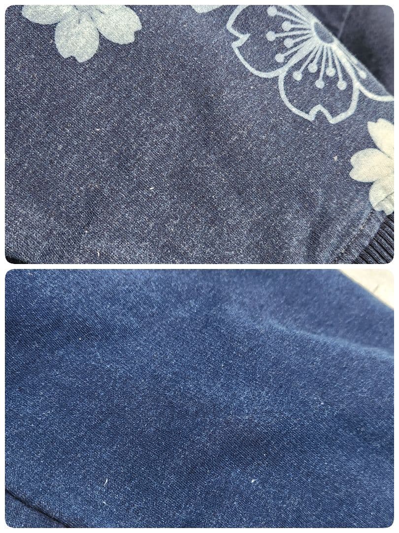 【タグ付】EVA×錦 トライバル初号機&リリス ジップアップ パーカー サイズM