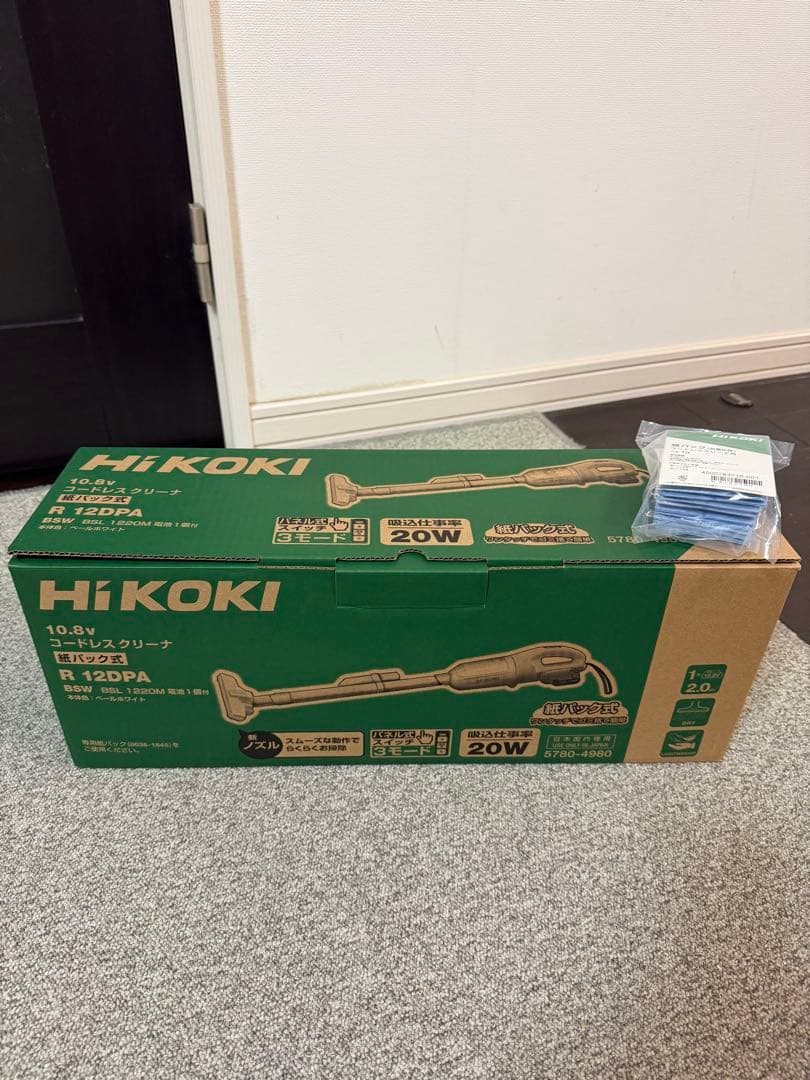 HiKOKI コードレスクリーナー R 12DPA 本体