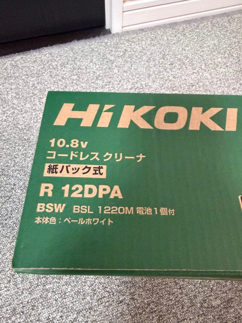 HiKOKI コードレスクリーナー R 12DPA 本体