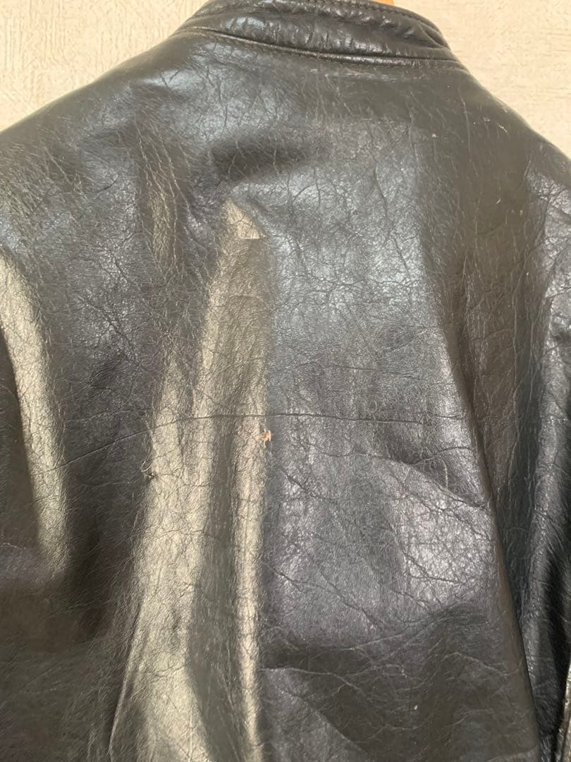 Brooks ヴィンテージ シングル レザー ライダース