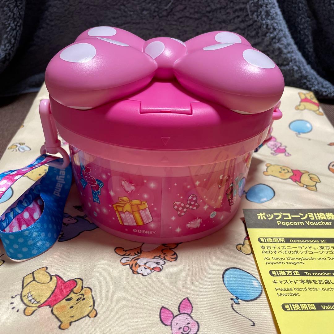 ミニー 三段 ポプバ ミニファン ミニパル ポップコーンバケット