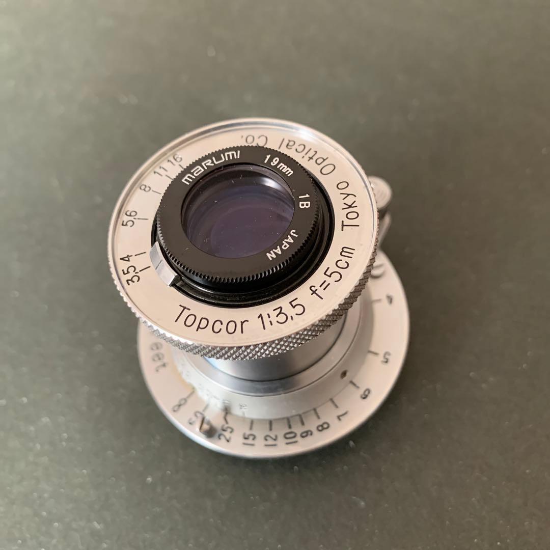 topcor 5㎝ f3.5 Lマウント