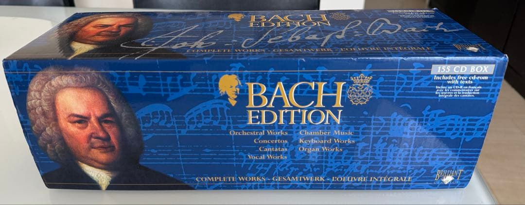 【遼雨】Bach Edition 155枚組 CD