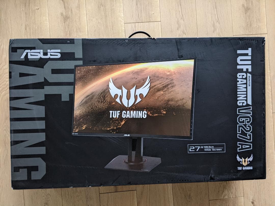 ASUS VG27AQ 27インチ ディスプレイ （1/2台目）