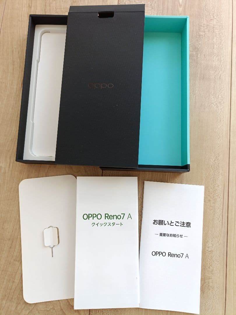 【SIMフリー】OPPO Reno7 A ＋ケース＋ブルーライトカットフィルム付