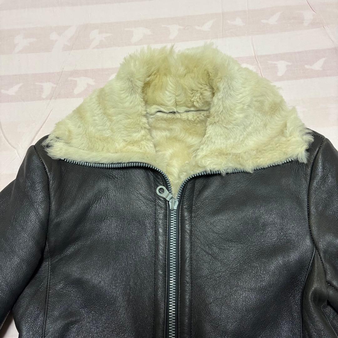 バックラッシュ　ムートン ライダース レザー BACKLASH ボア付き