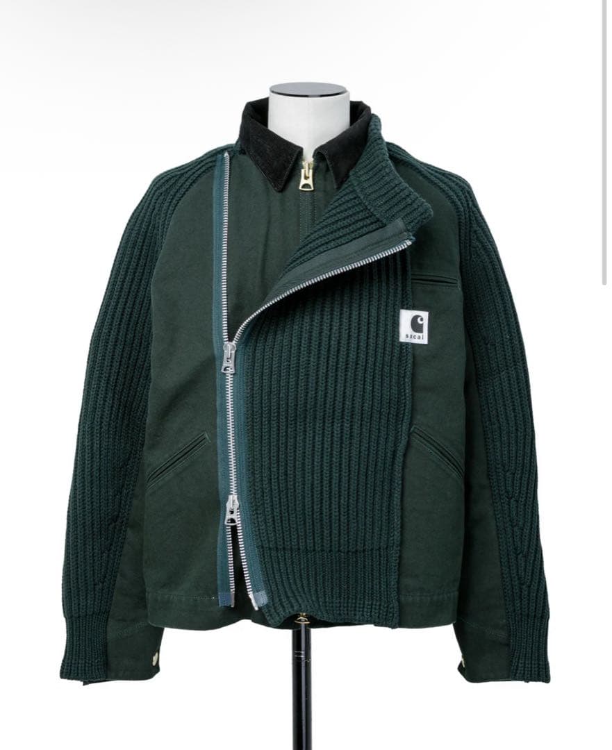 ス*ク様 sacai Carhartt Duck Wool Knit Blous