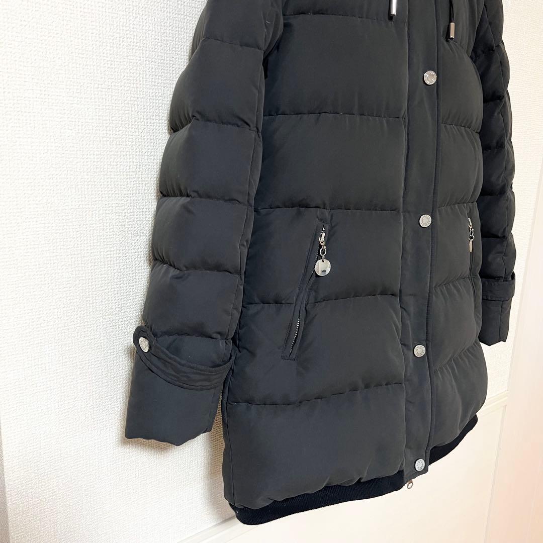 mpooh801様☆La MODE ファー付きロングダウンジャケット サイズ40