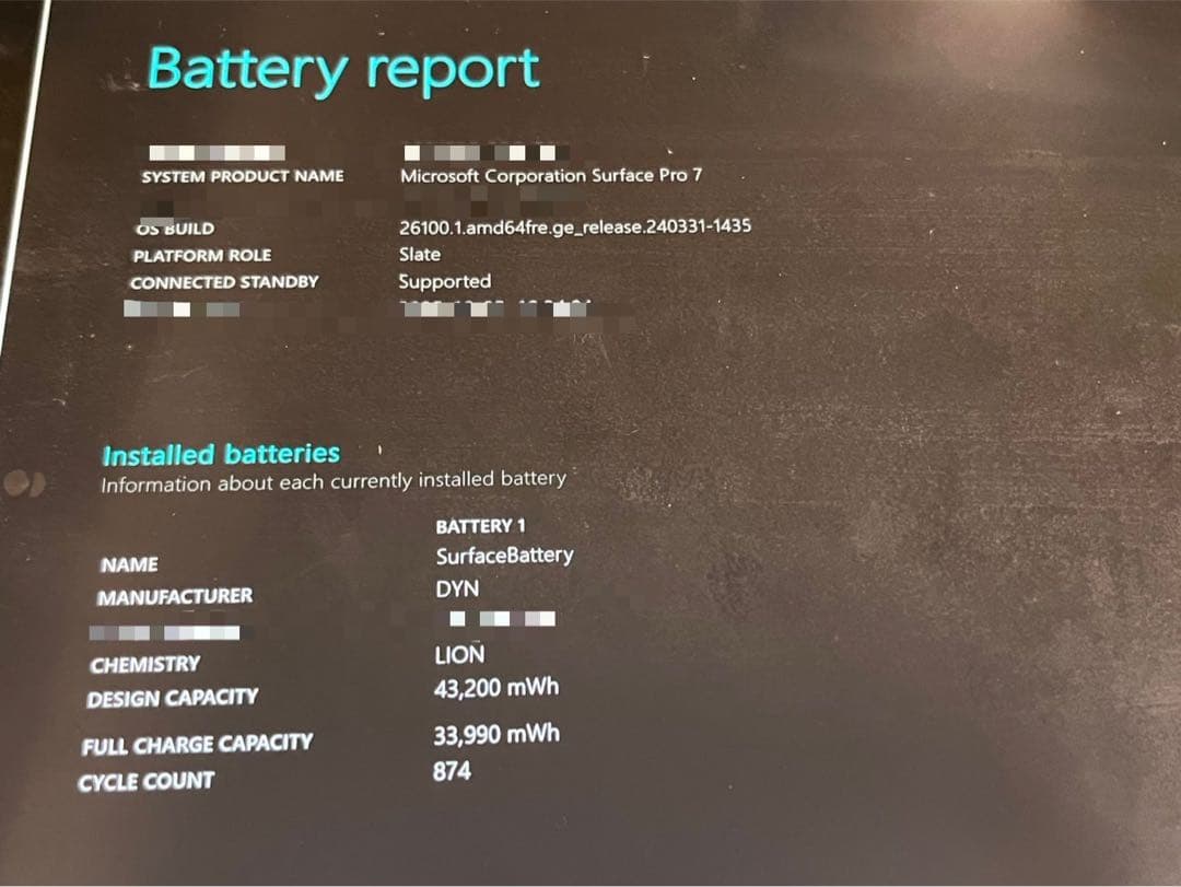 Surface Pro 7 i7／16GB／512GB 純正アダプター付き