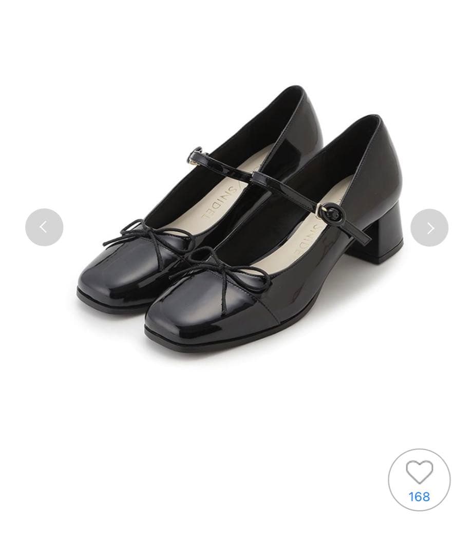 SNIDEL スナイデル　【Chacott】メリージェーン　新品未使用正規品