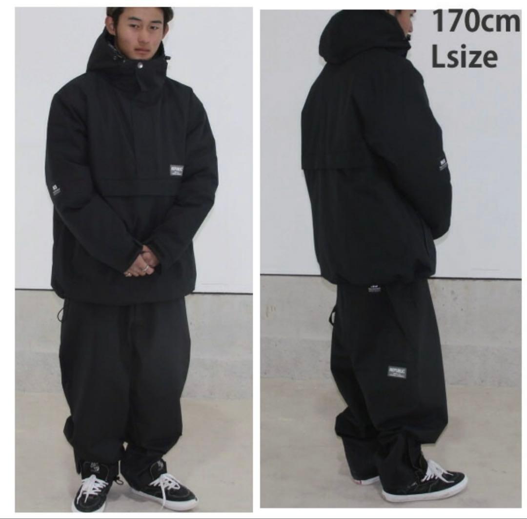 リパブリック ワイドペインターパンツ【XL】