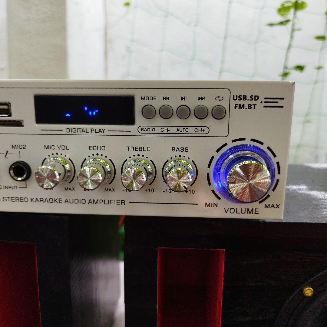 3wayワイドレンジバックロ―ドホ―ンブルートゥースアンプFMセット