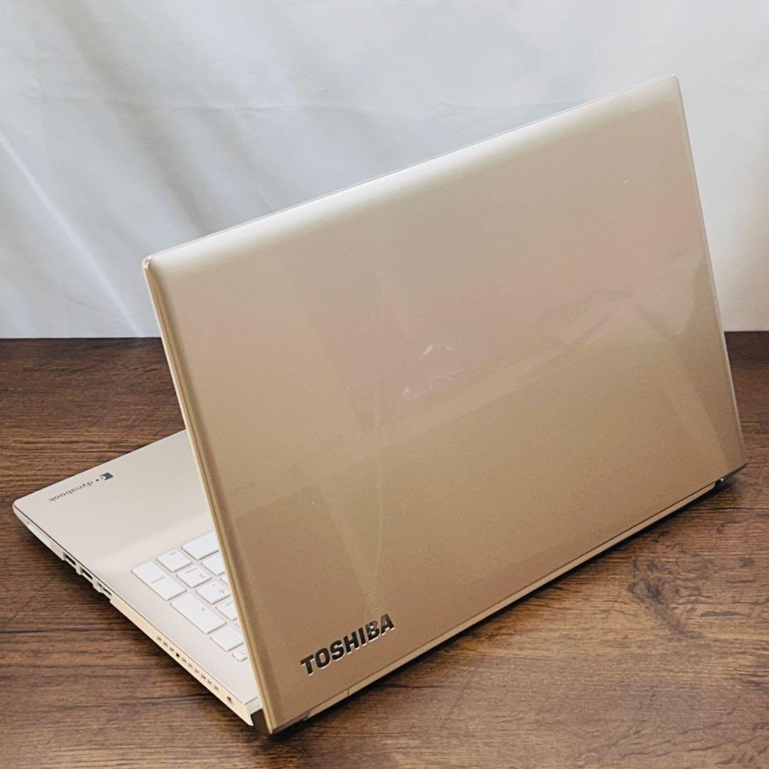 Corei7✨爆速SSD＆16GB✨ Windows11✨ゴールド東芝ノートPC