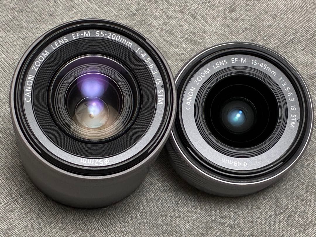 ⭐️極美品⭐️元箱付き⭐️Canon EOS M100 ダブルズームキット ホワイト