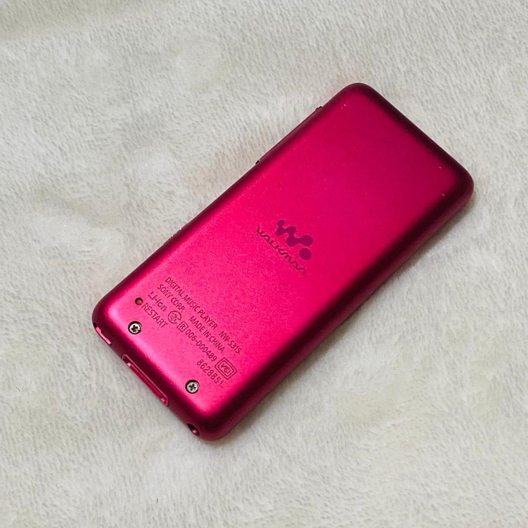 SONY NW-S315Kビビッドピンク 16GB