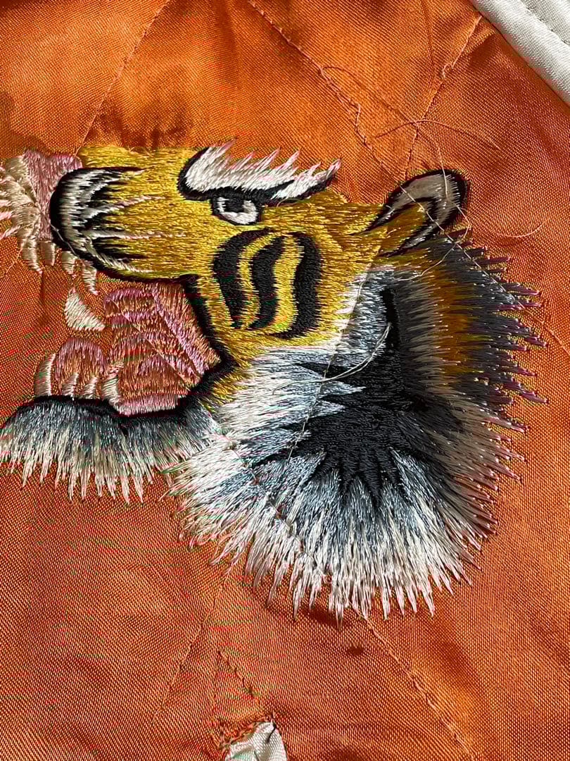 50s 顔虎　スカジャン