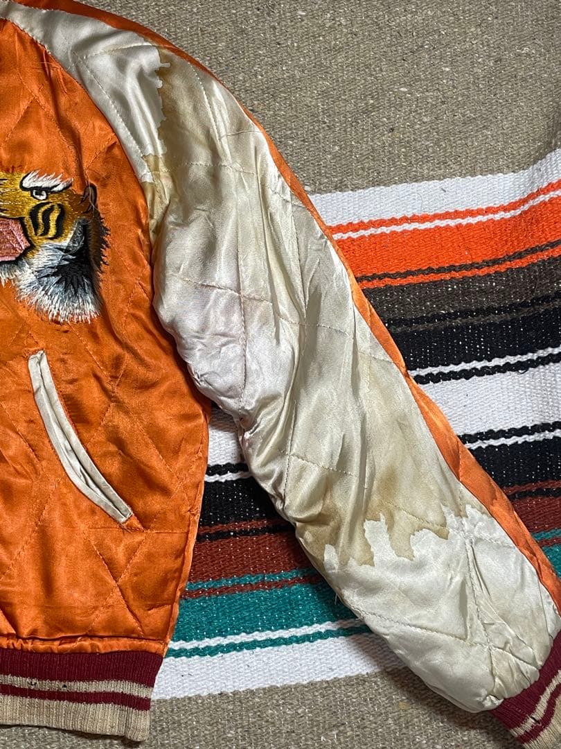 50s 顔虎　スカジャン