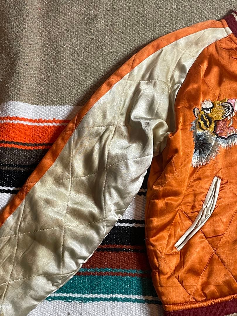 50s 顔虎　スカジャン