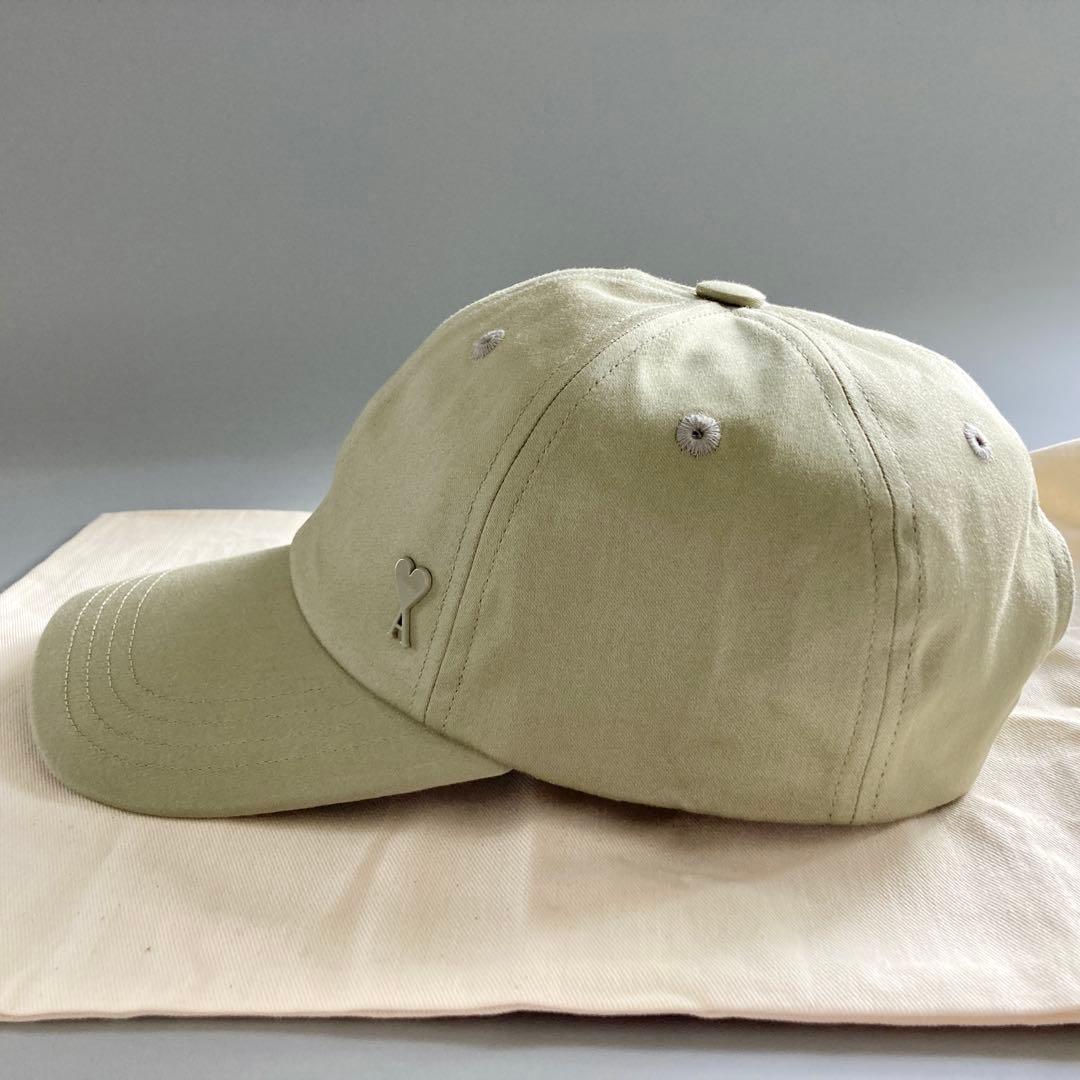 新品未使用 AMI PARIS アミパリス キャップ ハート スタッズ 男女兼用