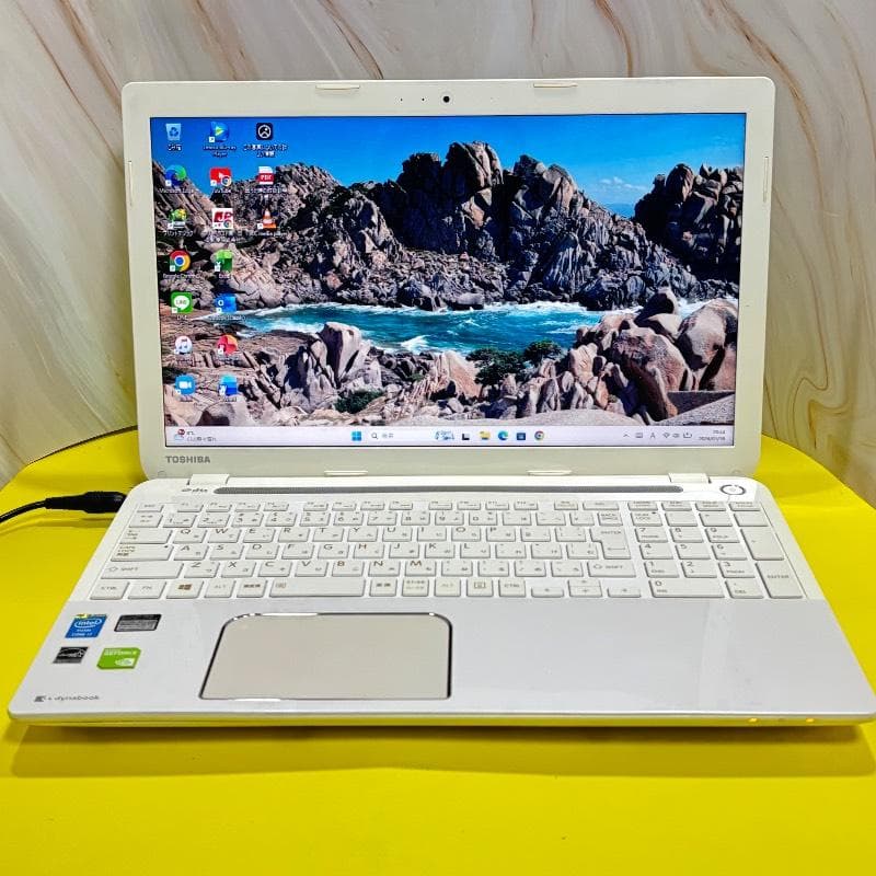 ジャンク価格★美品✨爆速i7✨SSD win11ノートPC カメラ オフィス