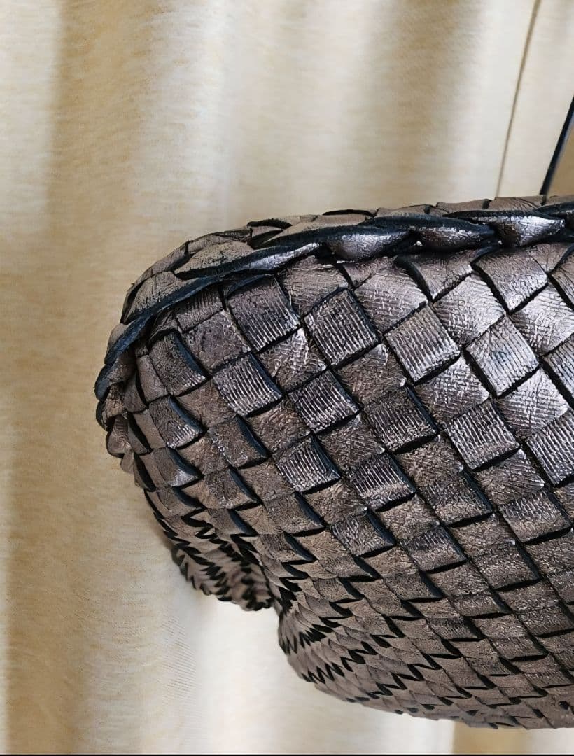 綺麗 ボッテガヴェネタ　編み込み　ワンショルダー　ハンドバッグ ホーボー