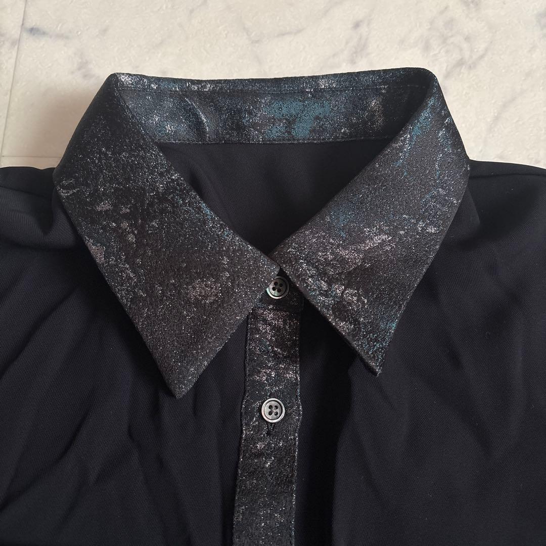 HARE ハレ ラメアートジャガードキリカエシャツ