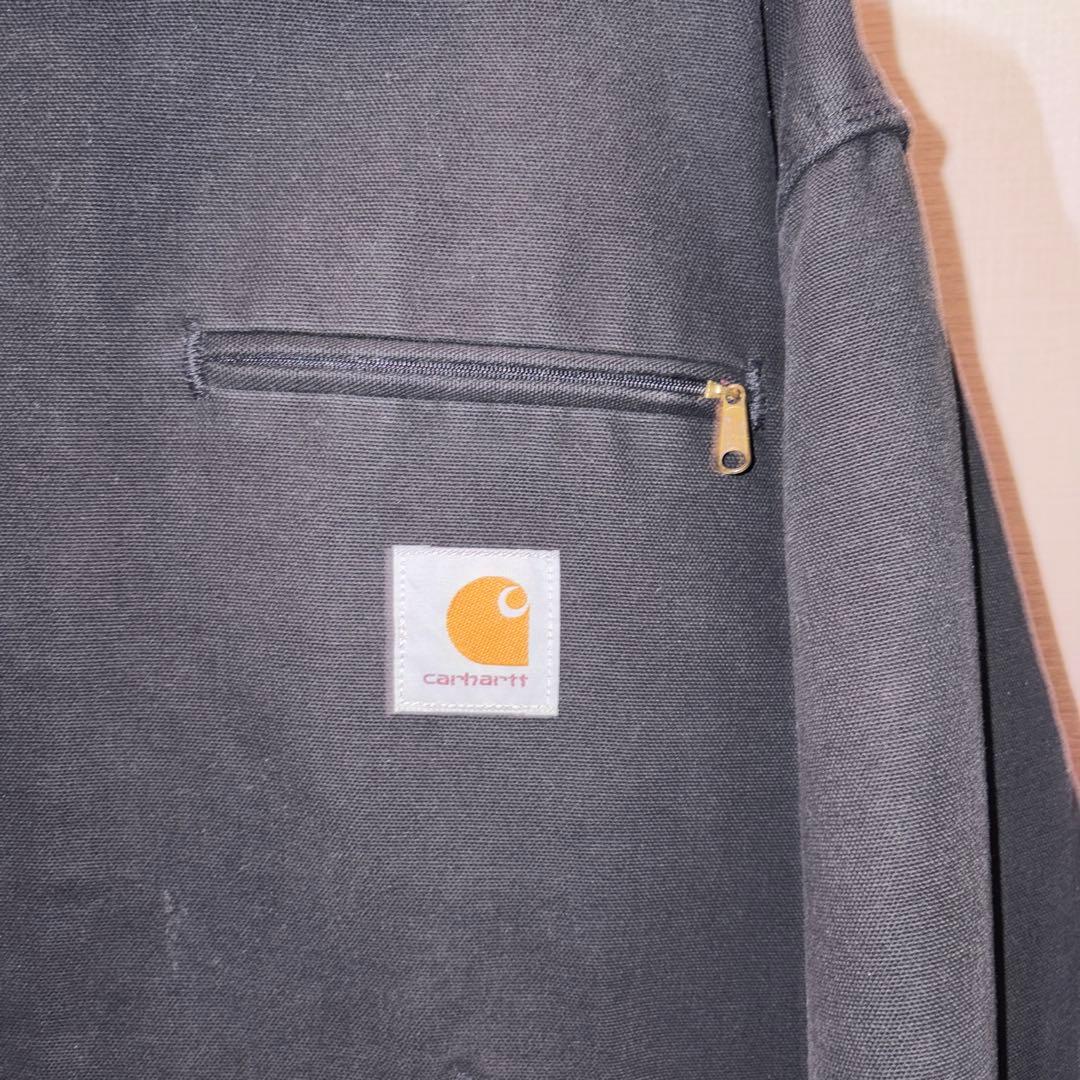 Carhartt デトロイトジャケット コーデュロイ襟 ブラック 美品