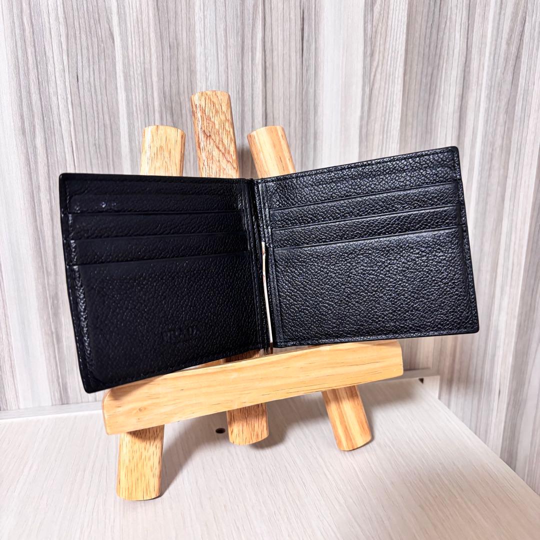 【極美品&正規品】 PRADA 財布 マネークリップ プラダ