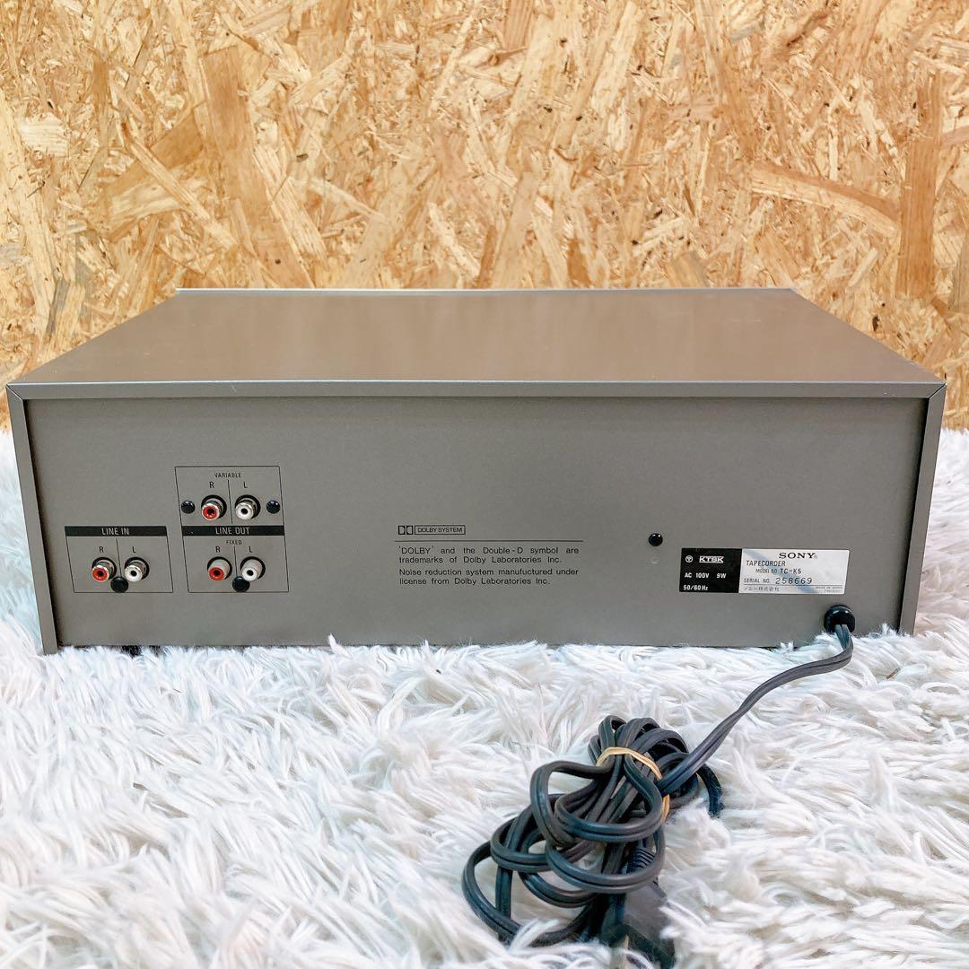 SONY ソニー　TC-K5 カセットデッキ
