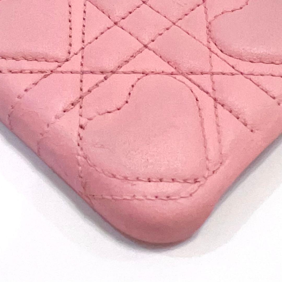 クリスチャンディオール iPhone15Pro ハート カナージュ ピンク