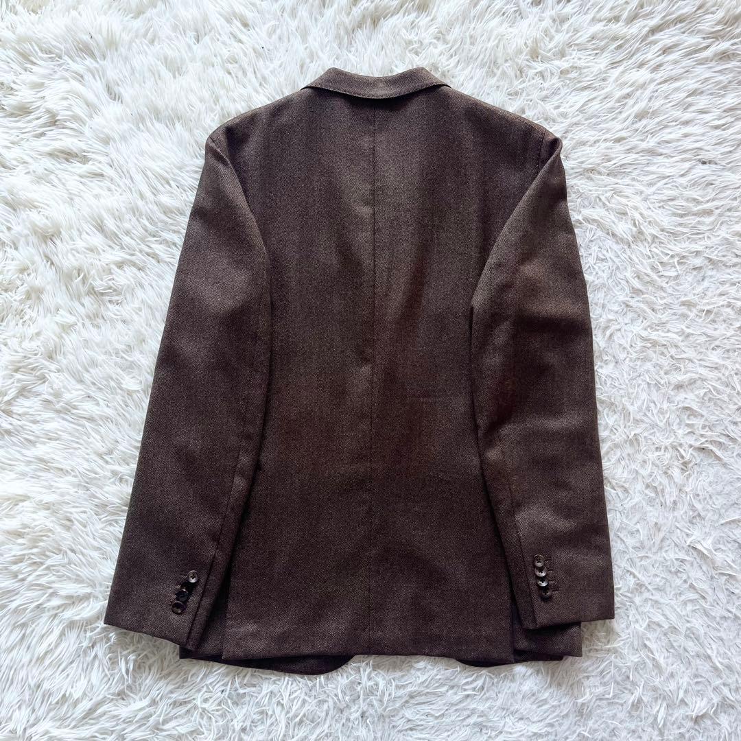 <美品>BOGLIOLI K.JACKET ブラウン ウール ジャケット 48