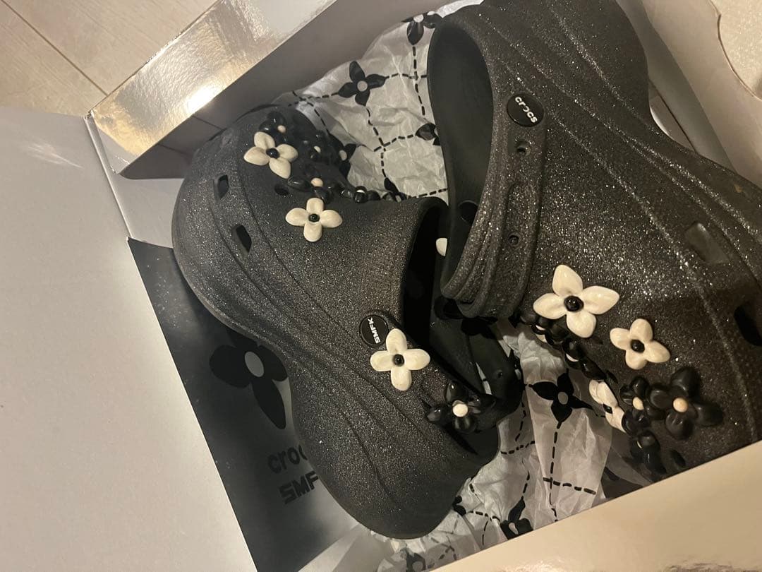 SMFK x Crocs ブラック