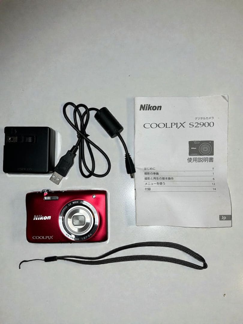 【動作良好】✨Nikon COOLPIX S2900 コンパクトデジカメ