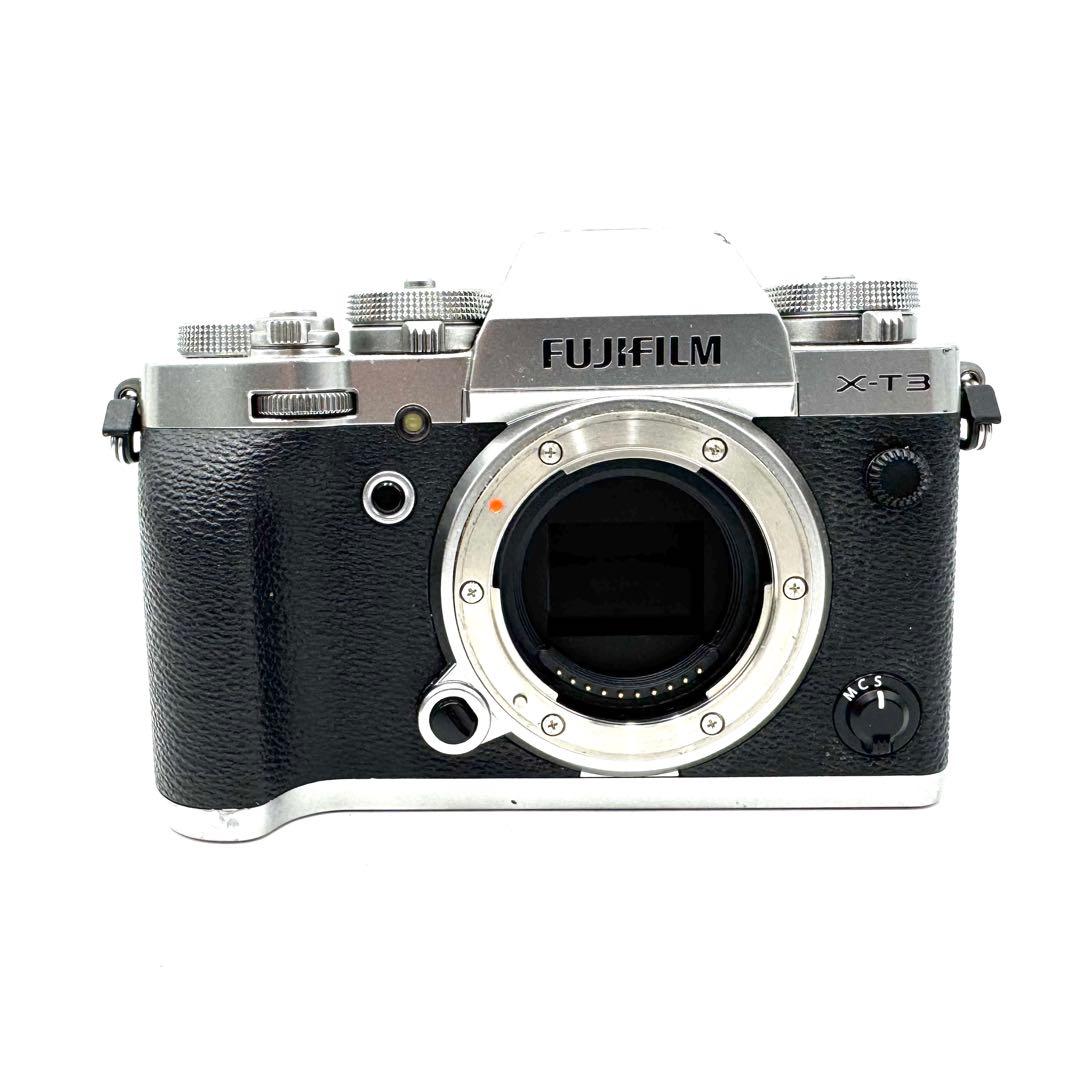 動作良好 FUJIFILM X-T3 富士フィルム ミラーレス一眼 シルバー