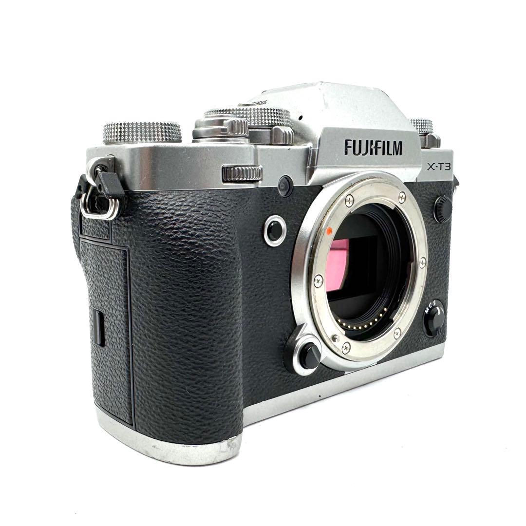 動作良好 FUJIFILM X-T3 富士フィルム ミラーレス一眼 シルバー