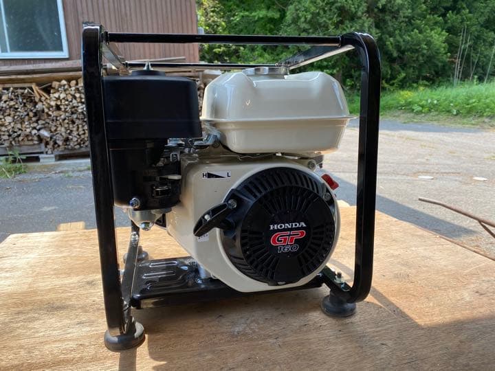 ホンダエンジン　GP160 ほぼ新品　試運転のみ