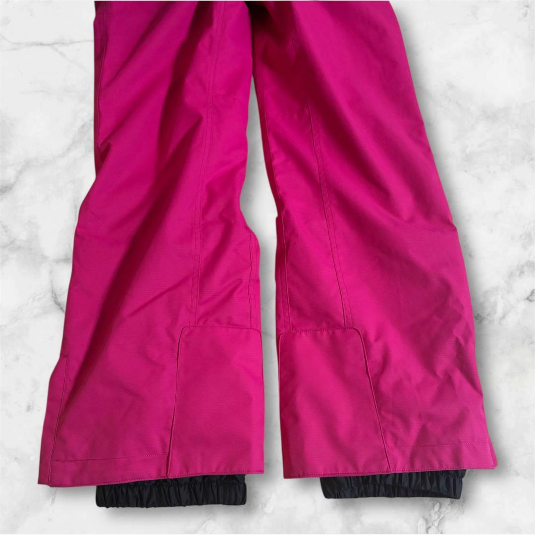 【美品】DESCENTE デサント スキーウェア 上下セット L 刺繍ロゴピンク
