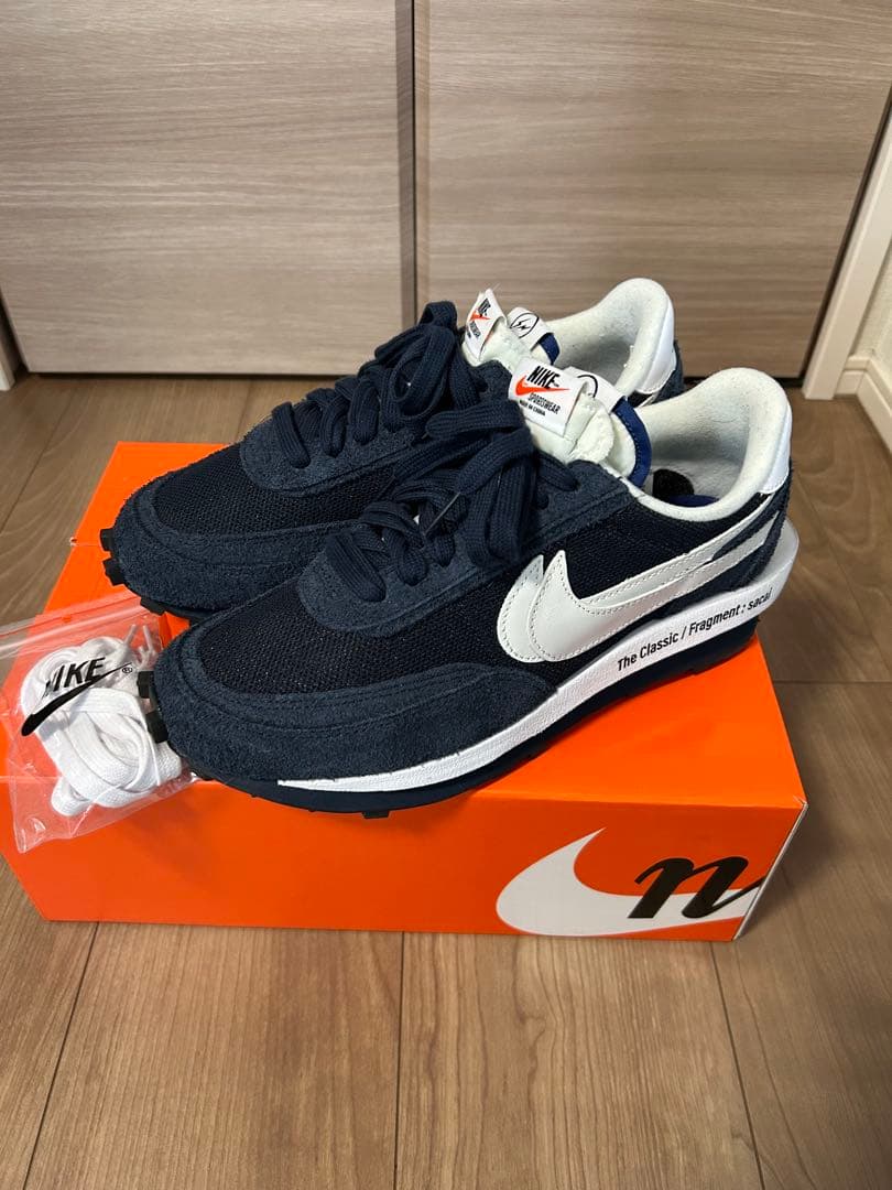Fragment × sacai × Nike LD Waffle
