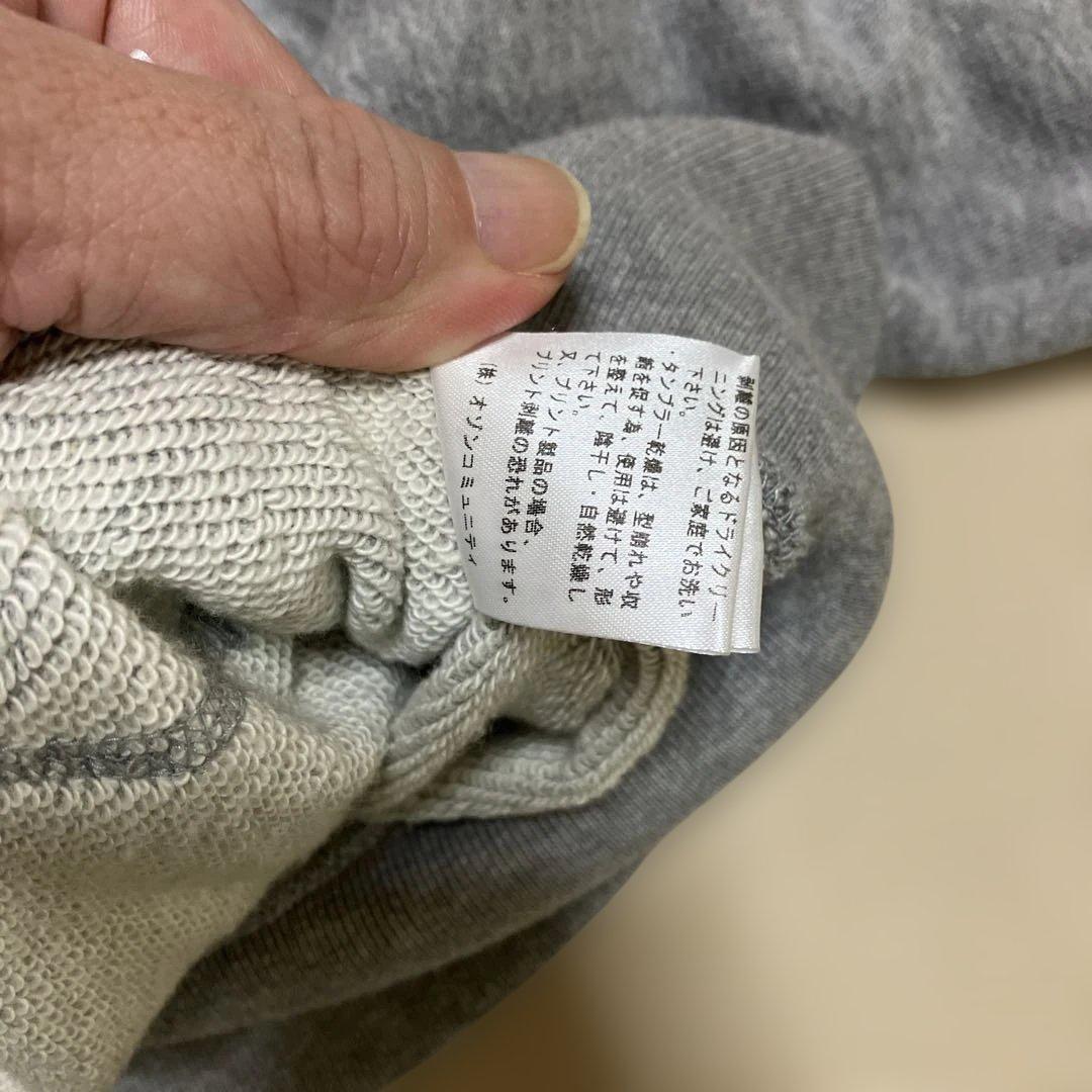 HYSTERIC GLAMOUR グレー ジップアップパーカー