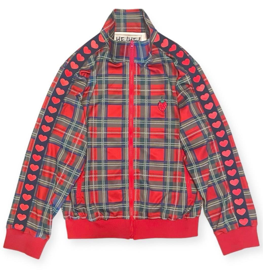 HEIHEI トラックジャケット 赤 ハート いちご