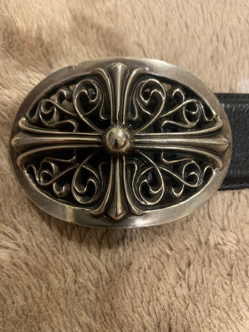 hl7110 Chrome hearts オーバルクロス1.5　ベルト