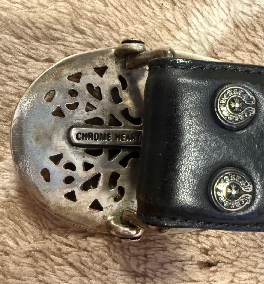 hl7110 Chrome hearts オーバルクロス1.5　ベルト