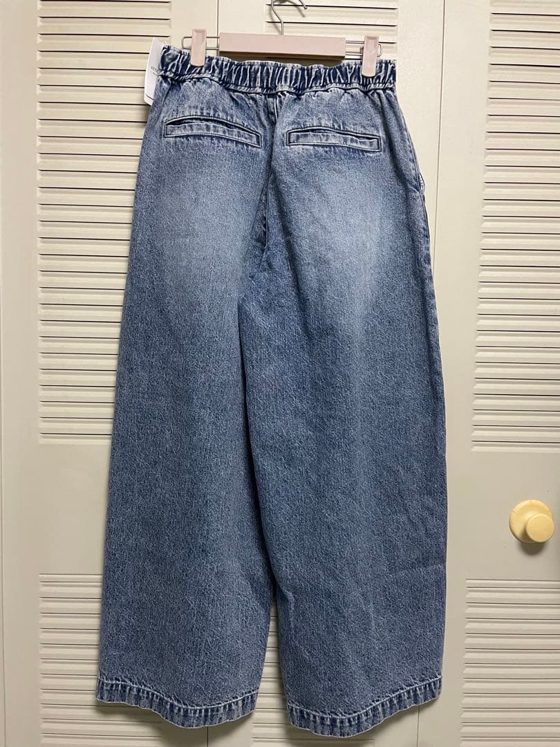 【JOURNAL STANDARD】新品未使用☆イージーデニムワイドパンツ ３６