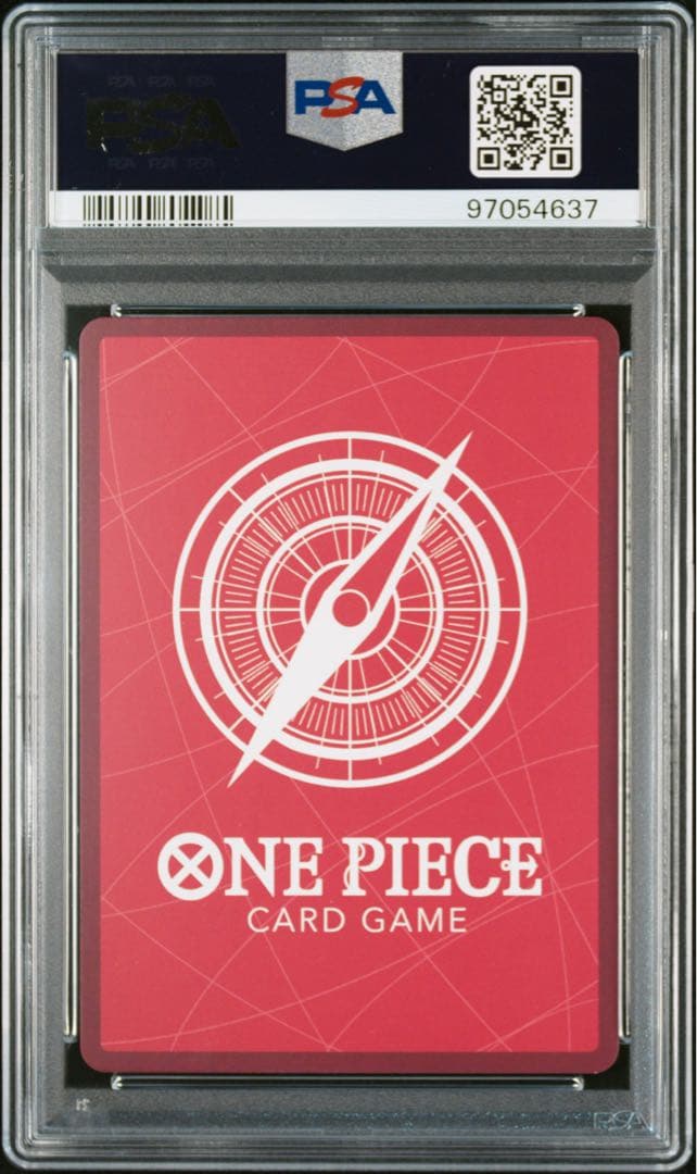 【ワンピース】マーシャル・D・ティーチ　黒ひげ　リーダーパラレル　PSA10