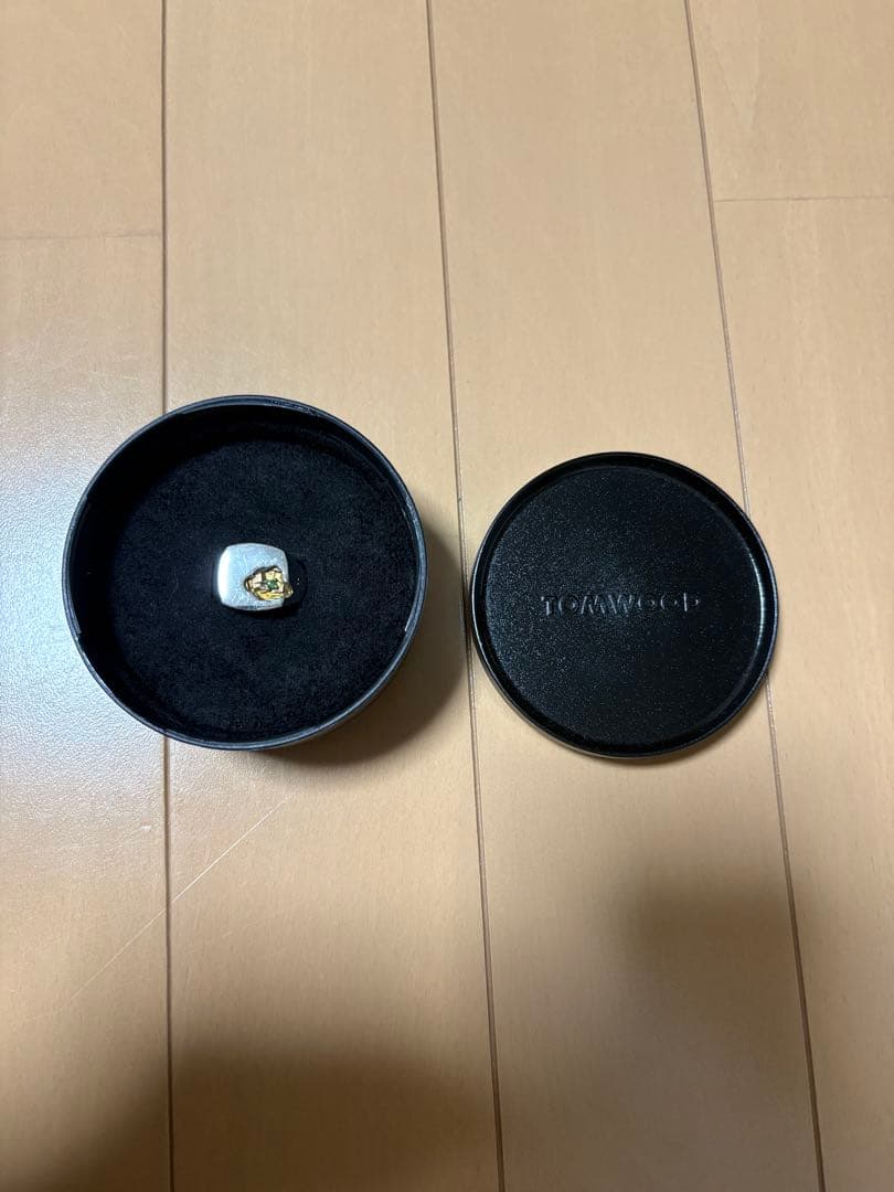 S*様 tom wood Mined Ring Large Emerald