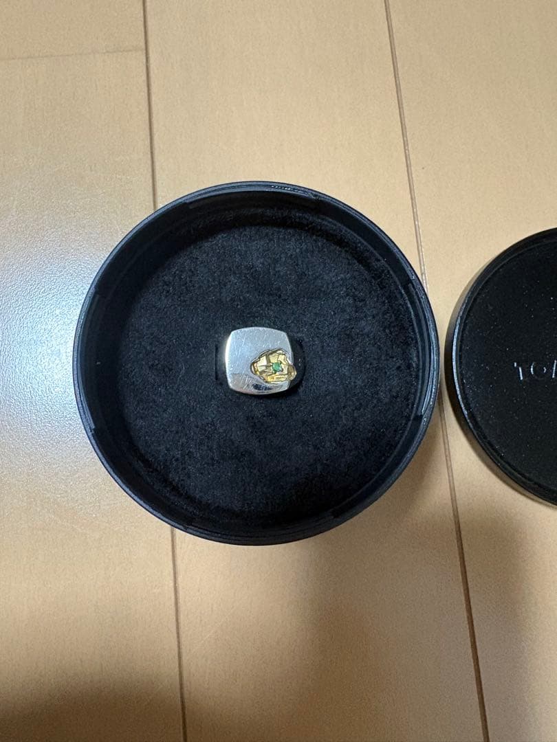 S*様 tom wood Mined Ring Large Emerald
