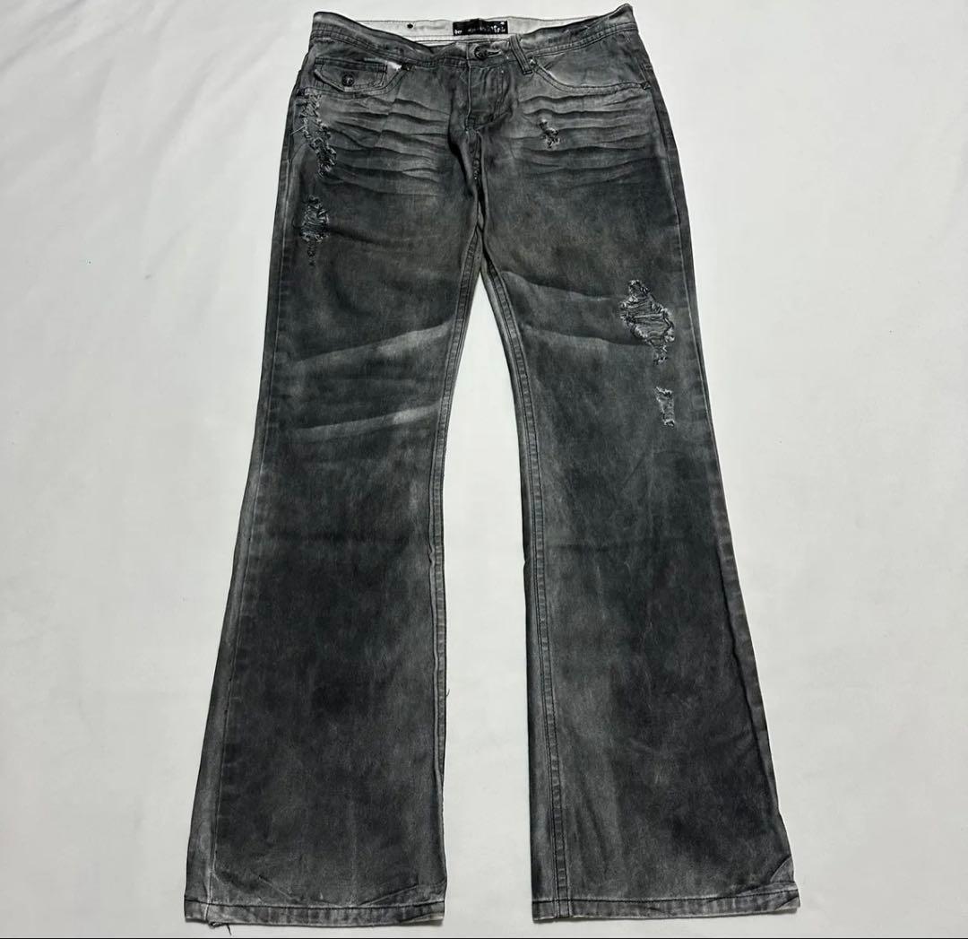 flare denim y2k フレアデニム　平成　ギャル男　お兄系　roen